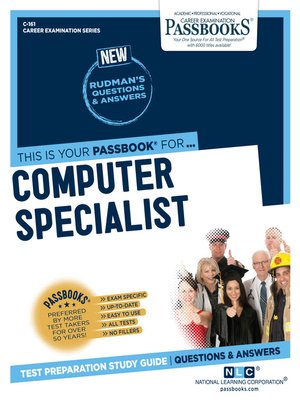 cover image of Computer Specialist
